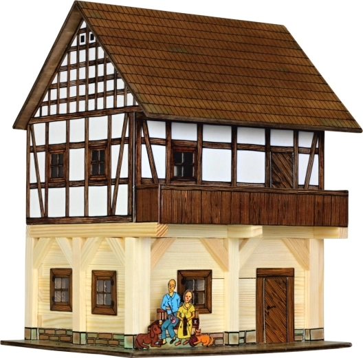 Walachia kit in legno da incollare per costruire un granaio a graticcio