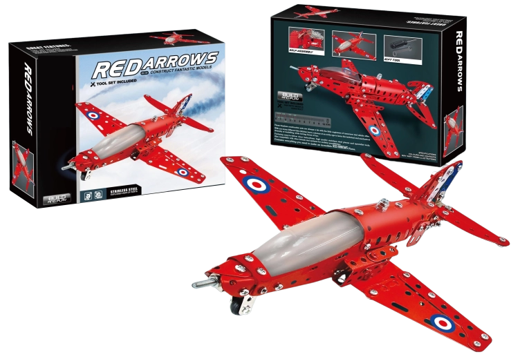 Set di costruzione in metallo aereo 201 pezzi SPARKYS