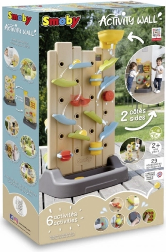 Smoby parete attiva bifacciale per bambini