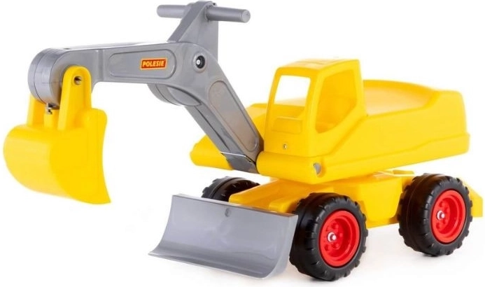 Mega escavatore a seduta per bambini con sedile a 360° e lama anteriore rimovibile