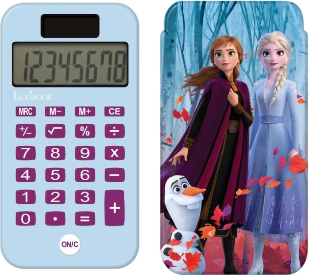 Calcolatrice tascabile Disney Frozen con cover protettiva