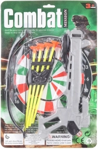 Balestra per bambini con bersaglio e frecce a ventosa