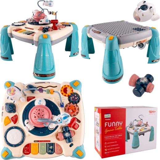 Tavolino educativo multifunzionale Pianinko