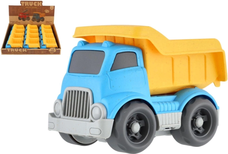 Mini camion ribaltabile da cantiere 10 cm a ruota libera (12 pz in box)