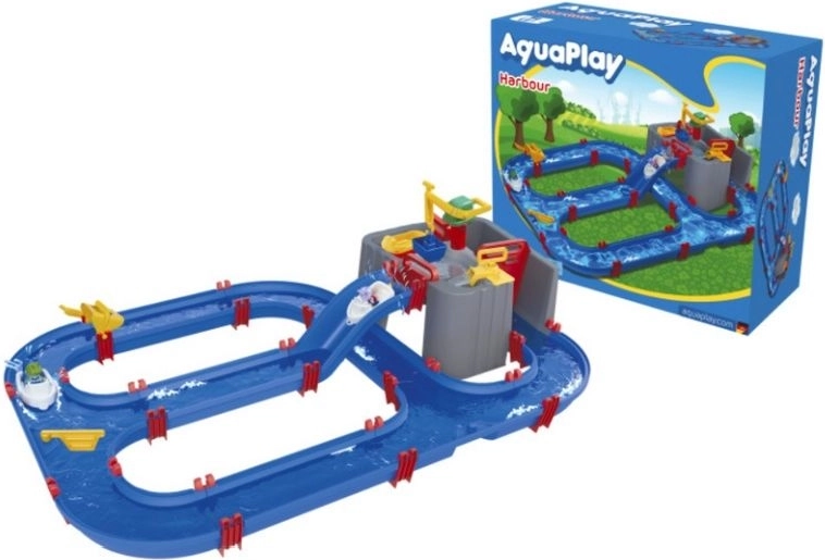 AquaPlay porto – set di canali d’acqua con personaggi