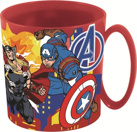 Tazza in plastica Avengers 265 ml rossa