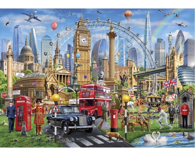 Puzzle Chiamata Londra 1000 pezzi