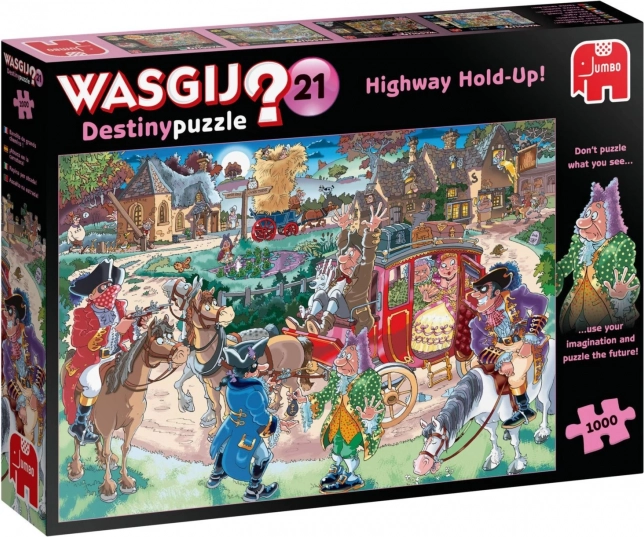 Puzzle JUMBO WASGIJ Destiny 21: Rapina 1000 pezzi
