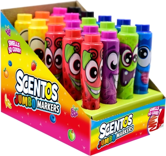 Pennarello jumbo profumato Scentos Funny Face 1 pz