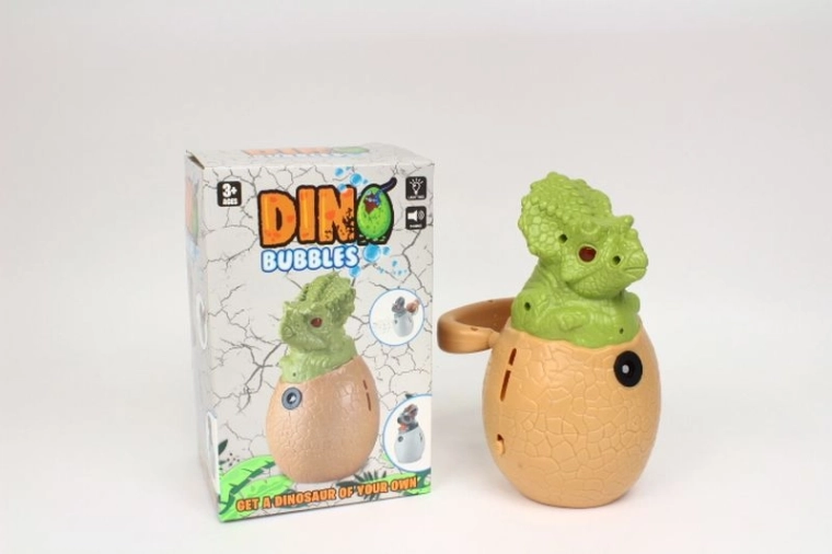 Bolle di sapone automatico a batterie dinosauro