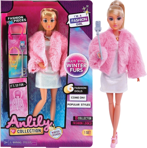 Bambola alla moda con gonna Sparkys