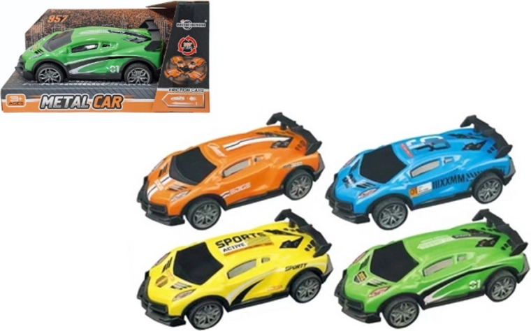 Auto sportivo drift con trazione a frizione