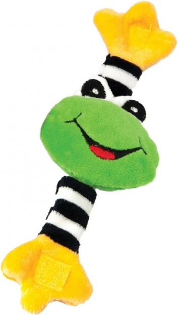 Sonaglio da polso in tessuto a forma di ranocchia per neonati