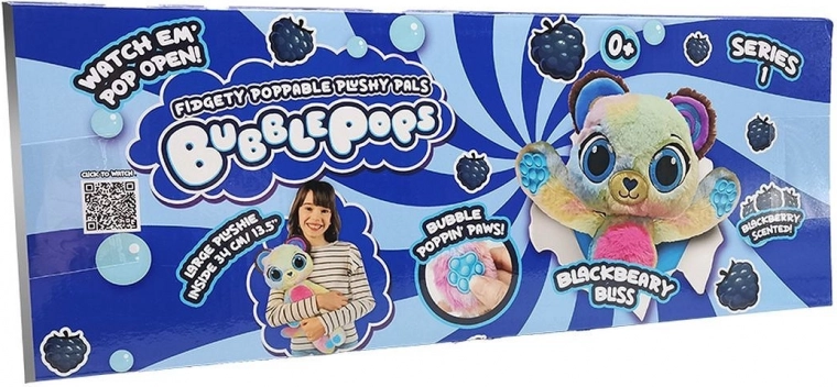 Bubble Pops peluche profumato – orsacchiotto alla mora