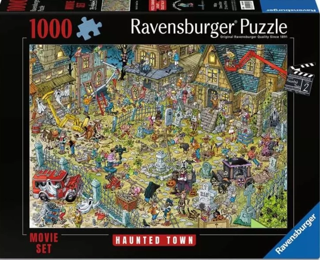 Puzzle Ravensburger Città fantasma 1000 pezzi