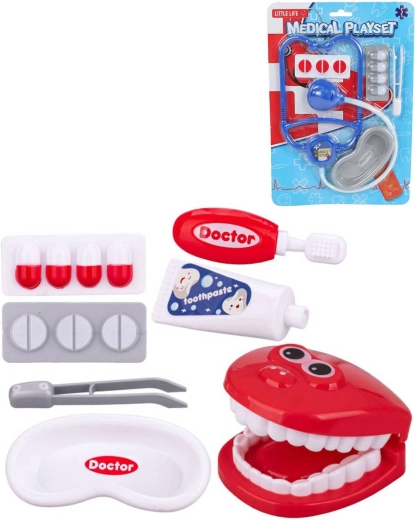 Set da dottore per bambini con accessori da dentista