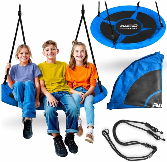Altalena rotonda Neo-Sport tipo nido Swingo 115 cm