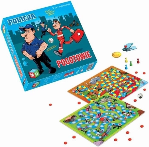 Gioco di famiglia - Ambulanza della polizia