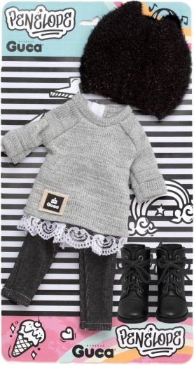 Abitino per bambola PENELOPE 34 cm con scarpette