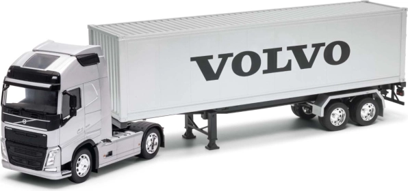 Welly trattore stradale con rimorchio Volvo FH 1:32