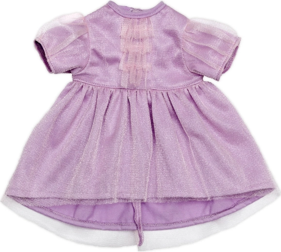 Skrållan abito da festa in tulle viola per bambole 36–40 cm