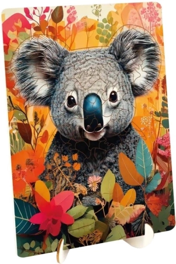 Puzzle in legno sagomato Moxy Koala 117 pezzi