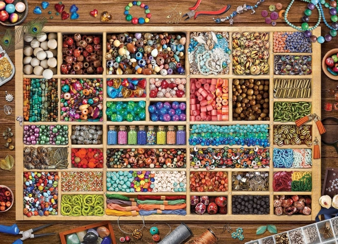 Puzzle Collezione di perline di Laura 1000 pezzi