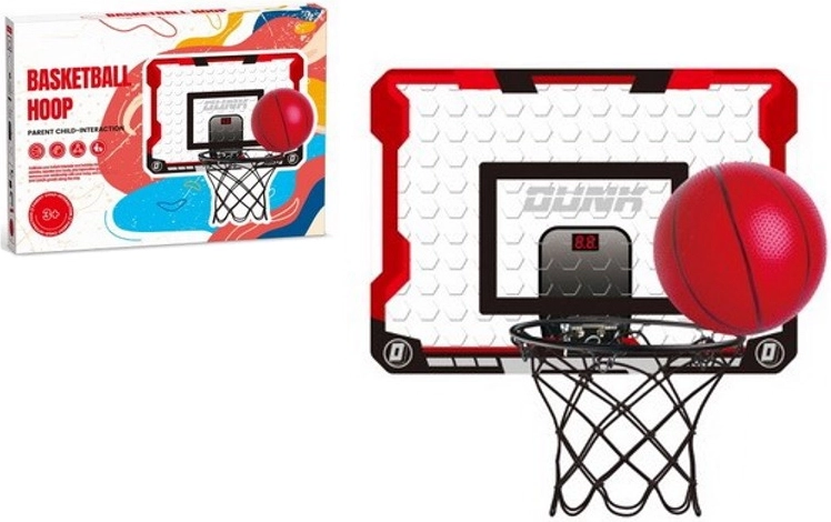 Tabellone da basket per bambini con supporto e pallone