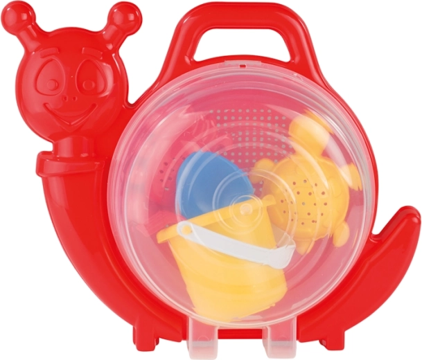 Set di giocattoli per la sabbia lumaca 6 pz