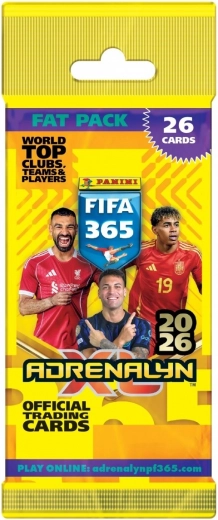 Carte PANINI FIFA 365 Adrenalyn XL 2026 – fat pack