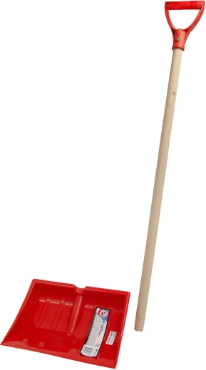 Pala da neve per bambini in plastica 25 × 20 cm con manico a D