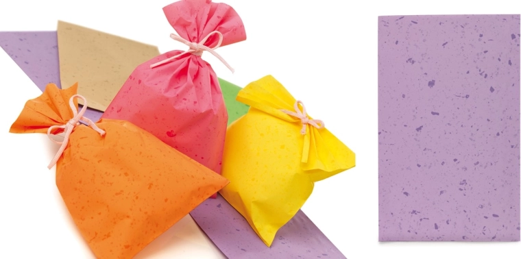 Sacchetto di cellophane 20 × 35 cm viola