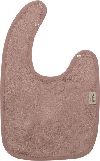 Bavaglino Timboo Mellow Mauve con bottoni a pressione