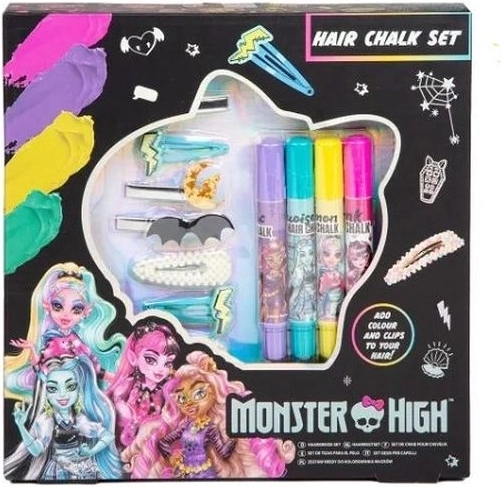 Monster High gessetti per capelli – set con mollette