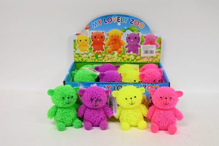 Orsetto squishy luminoso (12 pz in espositore)