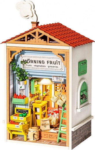 casetta in miniatura negozio di frutta Robtime