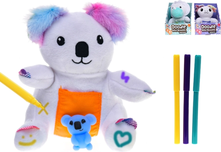 Peluches 15 cm – dinosauro, koala o axolotl