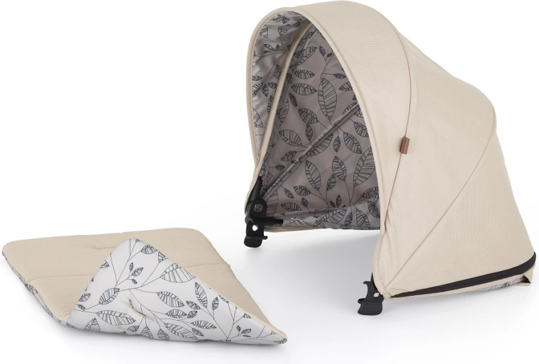 Tettuccio per passeggino Royal2/3 Sahara Beige con inserto e imbottiture PETITE&MARS