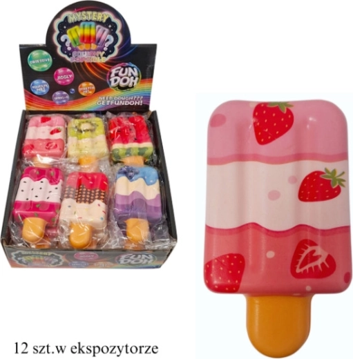 Antistress in schiuma da stringere a forma di gelato
