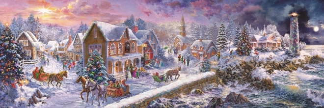 Puzzle panoramico Vacanze sulla costa