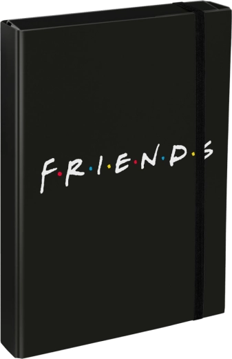 Baagl cartellina per quaderni scolastici A4 Jumbo Friends