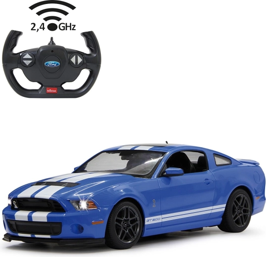 Auto RC Ford Shelby GT500 in scala 1:14 blu