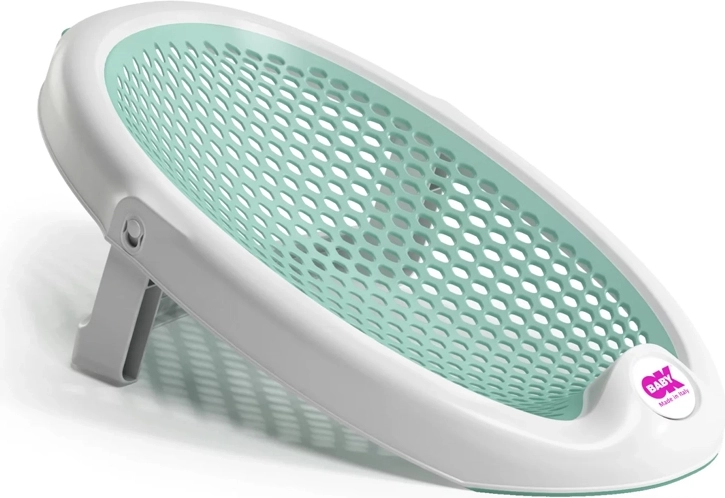 Ok Baby sdraietta pieghevole da vasca jelly sky blue 0–8 mesi