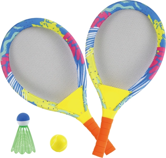 Set da esterno 2 in 1 per tennis e badminton per bambini