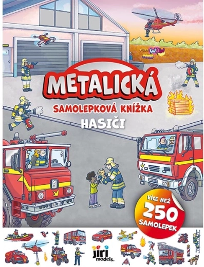 Libro di adesivi metallizzati – Vigili del fuoco