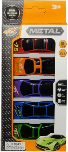 Set di cinque macchinine