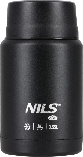 Thermos per alimenti NILS Camp NC3807 nero 550 ml