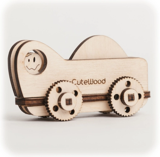 CuteWood puzzle 3D in legno camion
