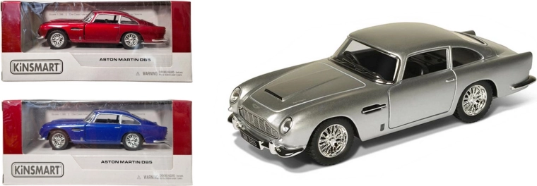 Modello in metallo Aston Martin 1:38 con meccanismo Pull Back