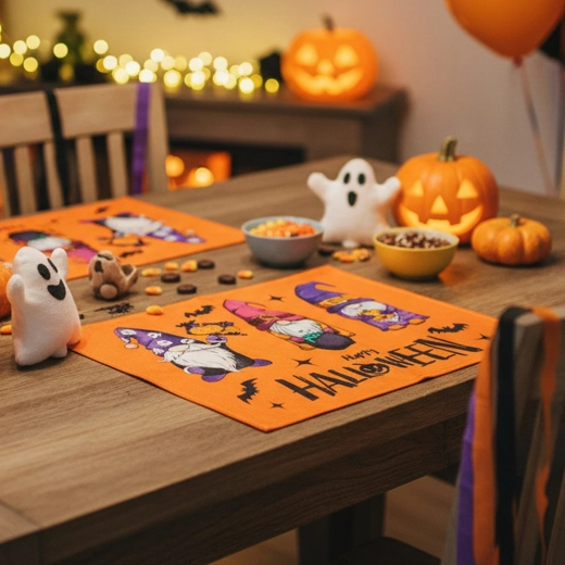 Tovaglietta di Halloween con folletto 46 × 32,5 cm